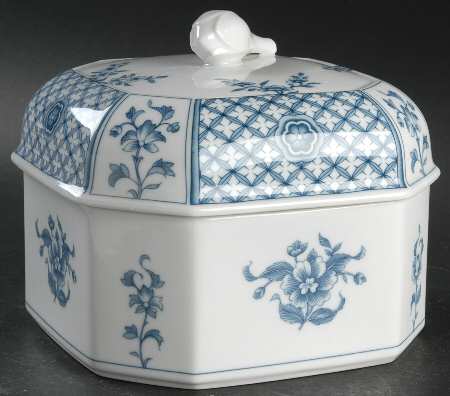 China Blue Large Candy Box & Lid