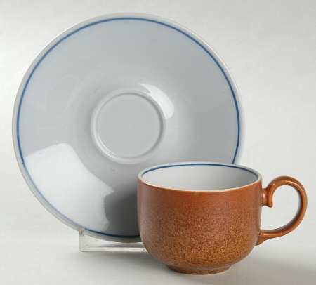 Chekiang Flat Demitasse Cup & Saucer Set