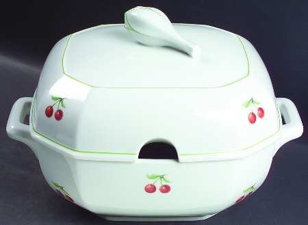 Cherry Tureen &  Lid