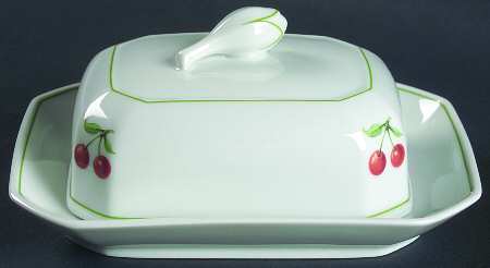 Cherry Square Covered Butter