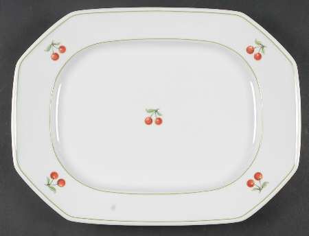 Cherry 14" Oval Serving Platter