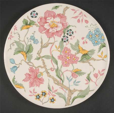 Chintz Cake Plate