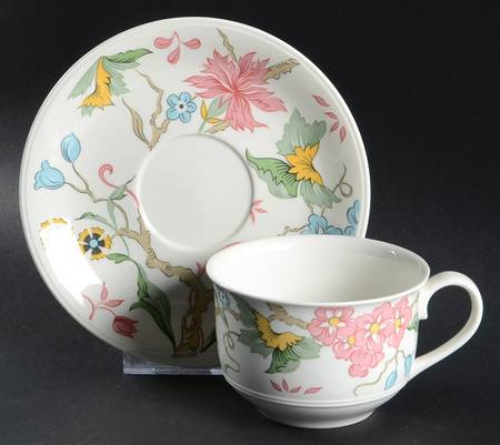 Chintz Breakfast Cup & Saucer Set
