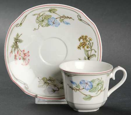 Clarissa Flat Demitasse Cup & Saucer Set