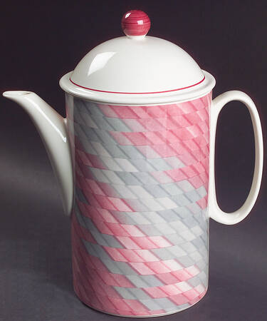 Collage Coffee Pot & Lid