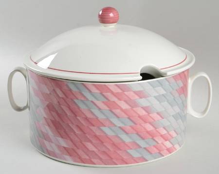 Collage Tureen &  Lid