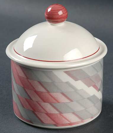 Collage Sugar Bowl & Lid