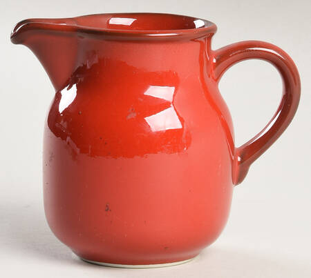 Cordoba Cordova Red (Brown Trim) Creamer