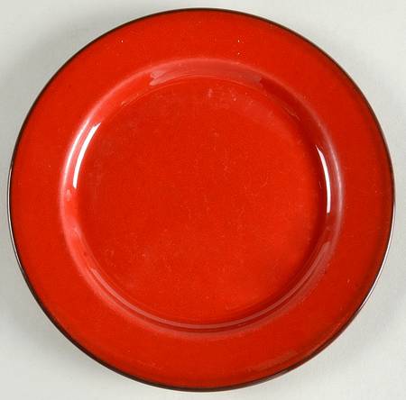 Cordoba Cordova Red (Brown Trim) Bread & Butter Plate