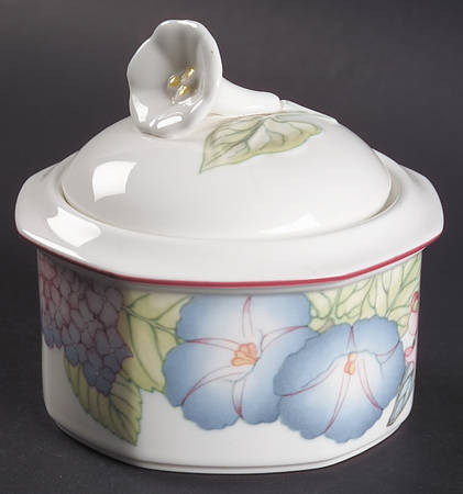 Corolla Sugar Bowl & Lid