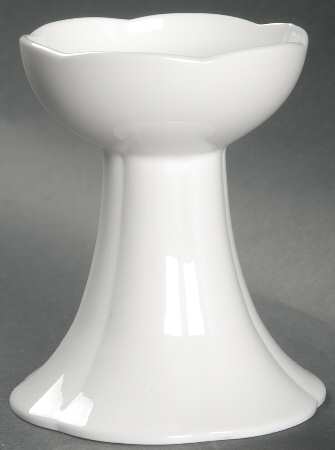 Damasco White Single Light Candlestick