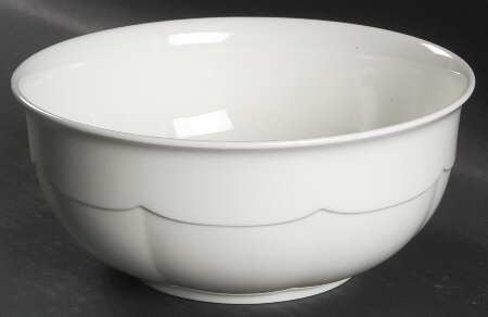 Damasco White 7" Round Vegetable Bowl