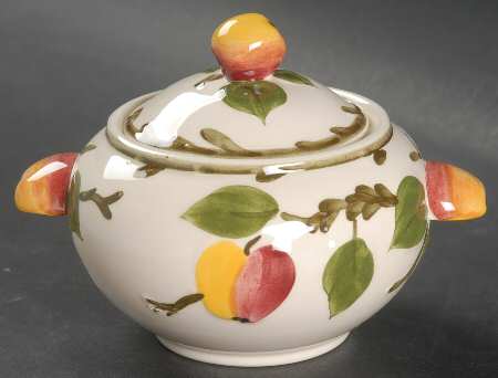The Delicious Apple Sugar Bowl & Lid