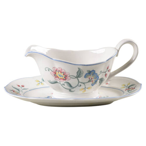 Delia Gravy Boat & Underplate/Pickle