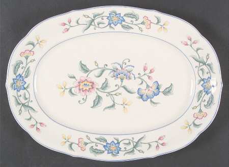 Delia 13" Oval Serving Platter