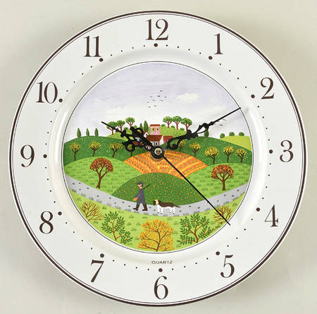 Design Naif Clock Plate