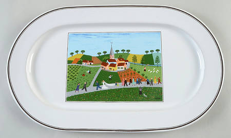 Design Naif 15" Oval Serving Platter