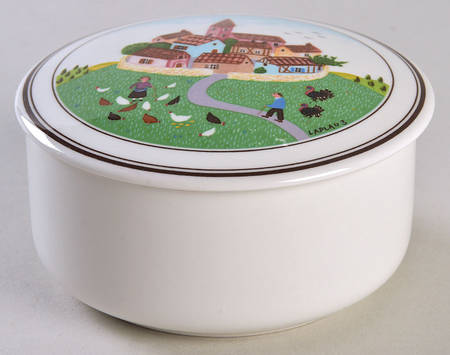 Design Naif 4" Candy Box & Lid by Villeroy & Boch