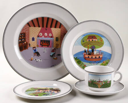 Design Naif 40  Piece Estate Set