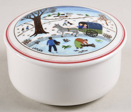 Design Naif 4" Candy Box & Lid by Villeroy & Boch