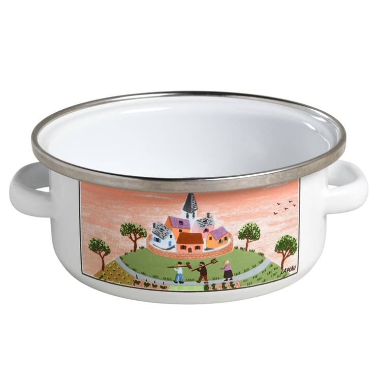 Design Naif Individual Metal Casserole No Lid