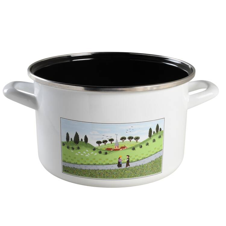 Design Naif 4 Quart Metal Stew Pot No Lid