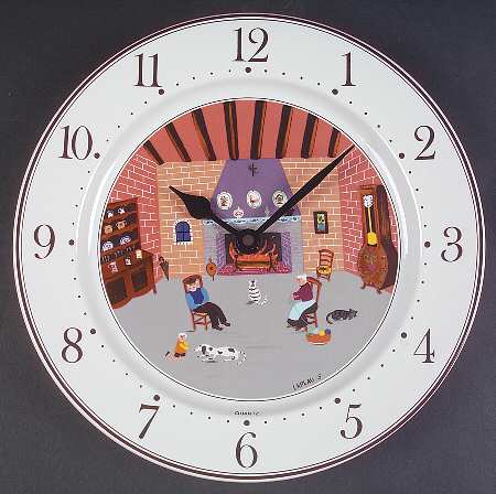 Design Naif Clock Plate