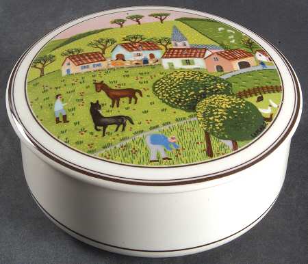 Design Naif 5" Candy Box with Lid by Villeroy & Boch