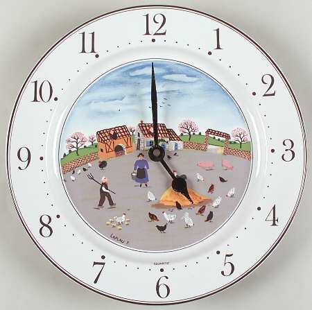 Design Naif Clock Plate by Villeroy & Boch