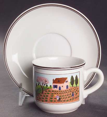 Design Naif Flat Demitasse Cup & Saucer Set
