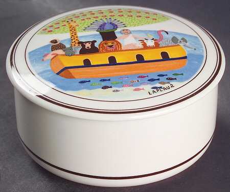 Design Naif 4" Candy Box & Lid by Villeroy & Boch