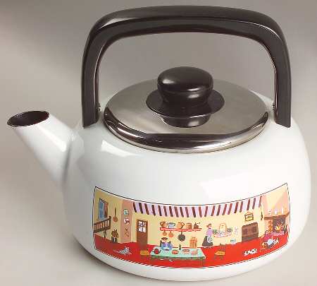 Design Naif Metal Kettle & Lid