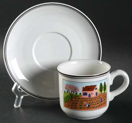 Design Naif Flat Cup & Saucer Set