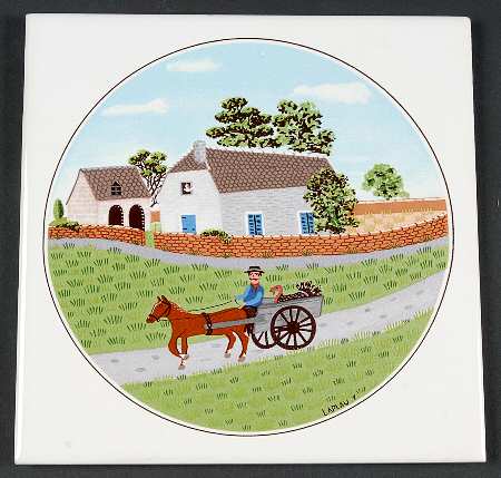 Design Naif Tea Tile by Villeroy & Boch