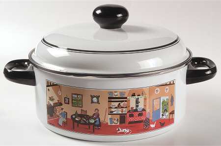 Design Naif 4 Quart Metal Stew Pot