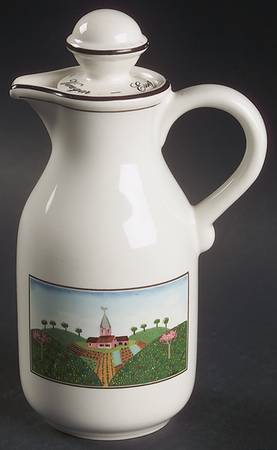 Design Naif Handled Vinegar Cruet with Stopper