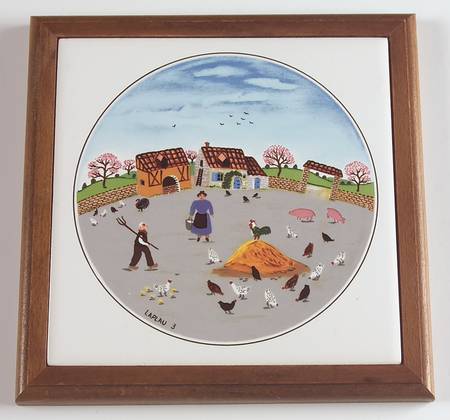 Design Naif Wood Frame Trivet by Villeroy & Boch