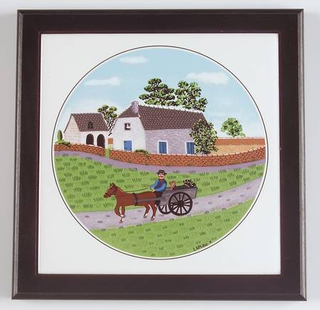 Design Naif Wood Frame Trivet