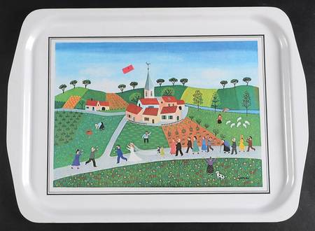 Design Naif 19" Plastic Serving Tray