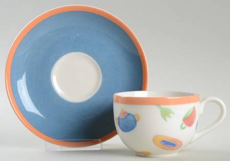 Desco Flat Cup & Saucer Set