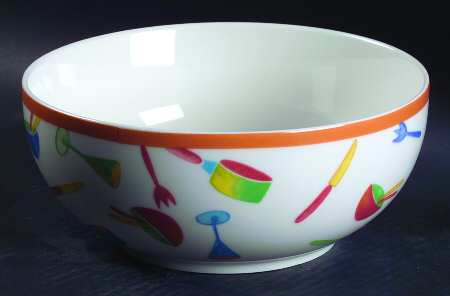 Desco 8" Round Vegetable Bowl