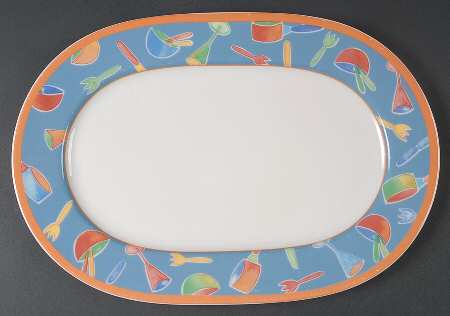 Desco 13" Oval Serving Platter