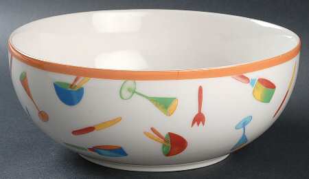 Desco 9" Round Vegetable Bowl