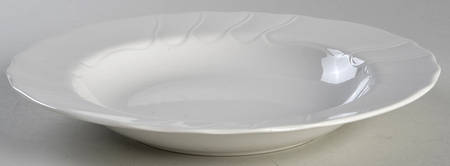 Diamant (White) Large Rim Soup Bowl