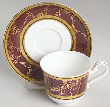 Empress Footed Demitasse Cup & Saucer Set
