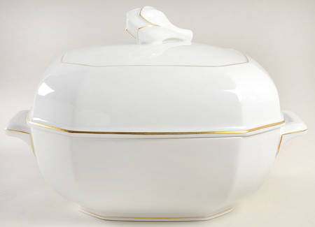 Facette Gold Tureen &  Lid