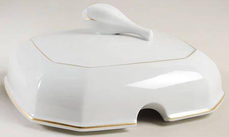 Facette Gold Lid for Tureen