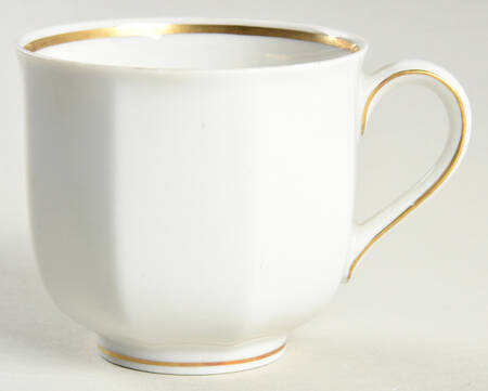 Facette Gold Flat Cup