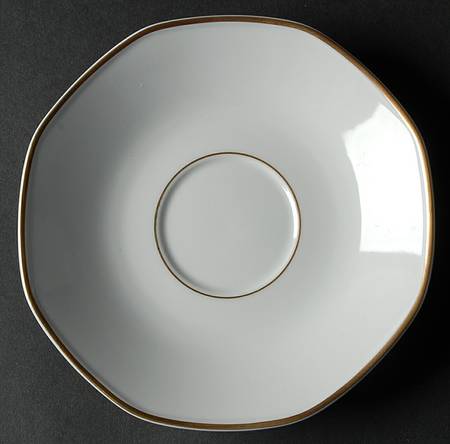 Facette Gold Saucer for Cream Soup Bowl