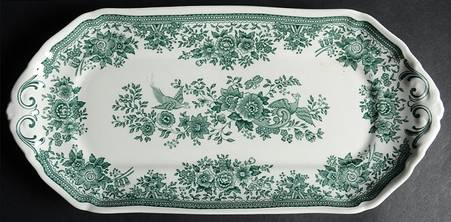 Fasan Green Large Sandwich Tray